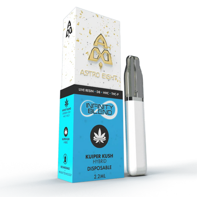 Astro Eight | Live Resin Delta 8 + HHC Infinity Blend Rechargeable Disposable - 2.2mL Best Sales Price - Vape Pens