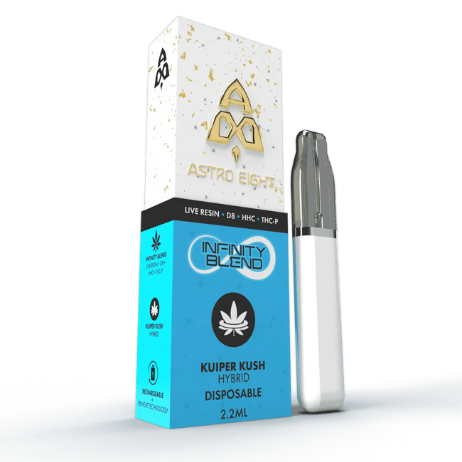Astro Eight | Live Resin Delta 8 + HHC Infinity Blend Rechargeable Disposable - 2.2mL Best Sales Price - Vape Pens