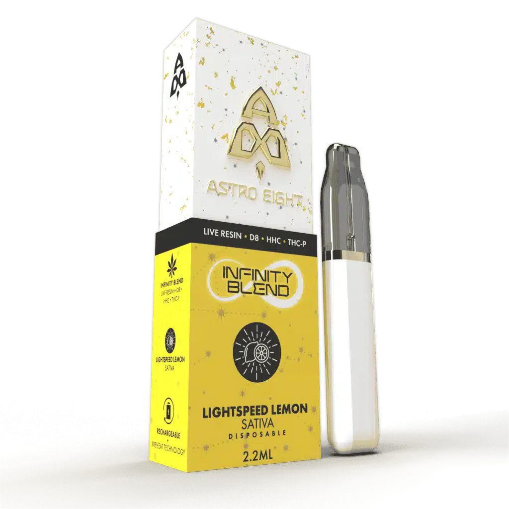 Astro Eight | Live Resin Delta 8 + HHC Infinity Blend Rechargeable Disposable - 2.2mL Best Sales Price - Vape Pens