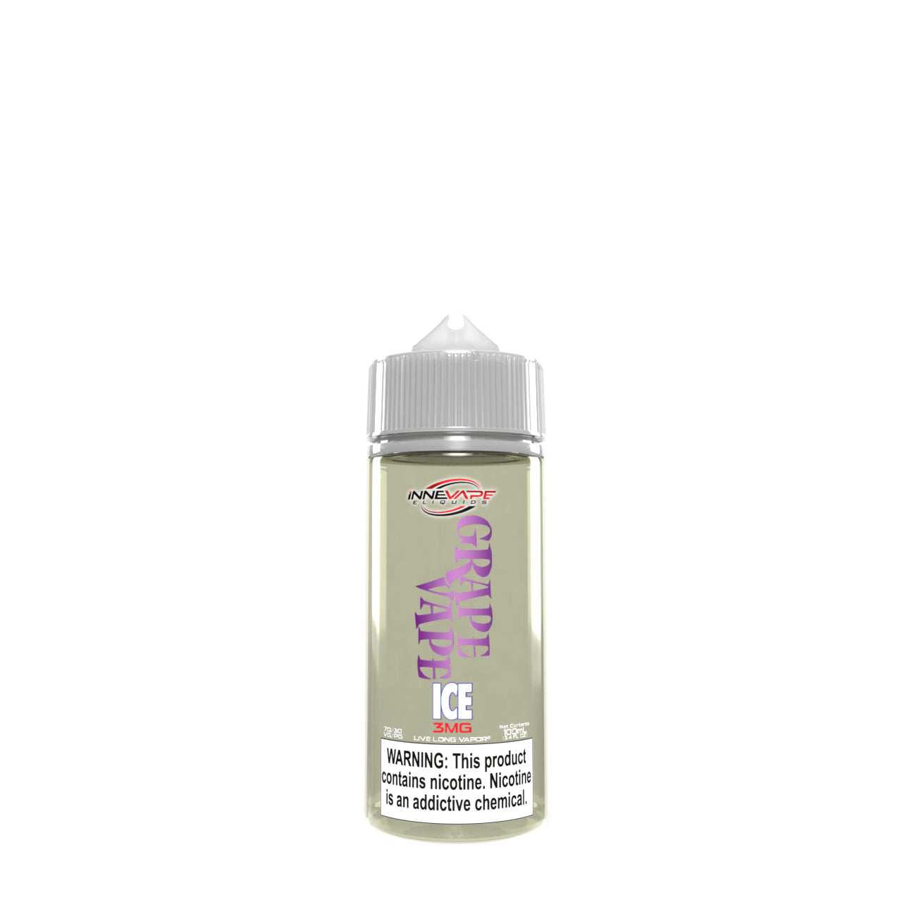 Innevape Grapevape Ice 100ml Synthetic Nicotine E-Juice Best Sales Price - eJuice