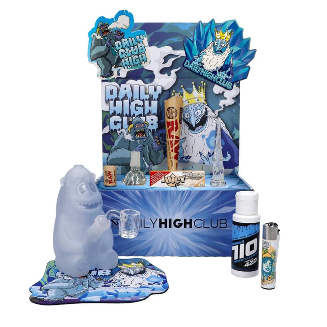 Daily High Club "Winter Stonerland" Smoking Box January 2024 El Primo Subscription Box Best Sales Price - Bongs