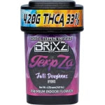 BRIXZ NYC TerpZa Exotic Terpene Infused THCA Premium Indoor Flower 4.20g -(Jelli Doughnaz – Hybrid)