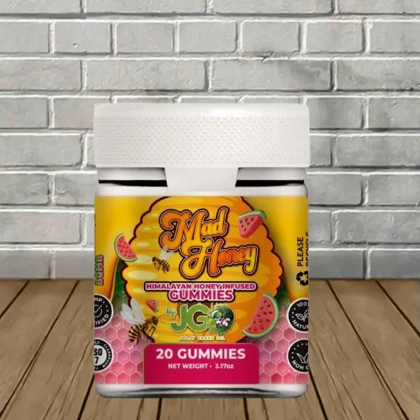 JGO Himalayan Mad Honey Gummies 20ct