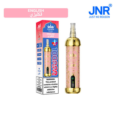 JNR Crown Shisha 100000 Puffs Disposable Vape Best Sales Price - Disposables