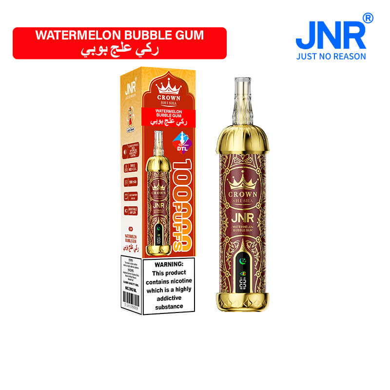 JNR Crown Shisha 100000 Puffs Disposable Vape Best Sales Price - Disposables