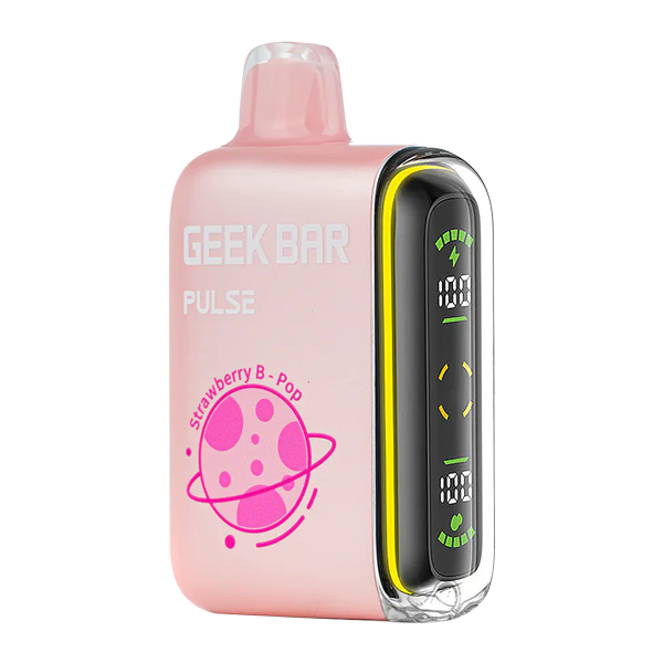 elf bar vape uk Brand_geek Bar Strawberry B-Pop Geek Bar Pulse (Nicotine-Free Burst Flavor