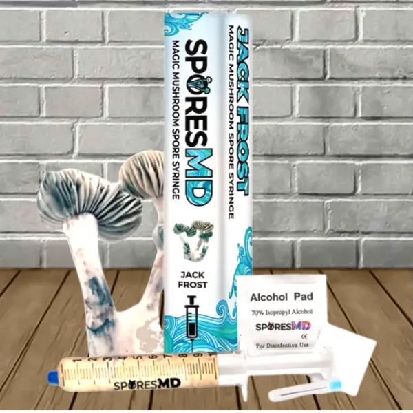 SporesMD Jack Frost Mushroom Spore Syringe 10ml Best Sales Price - CBD