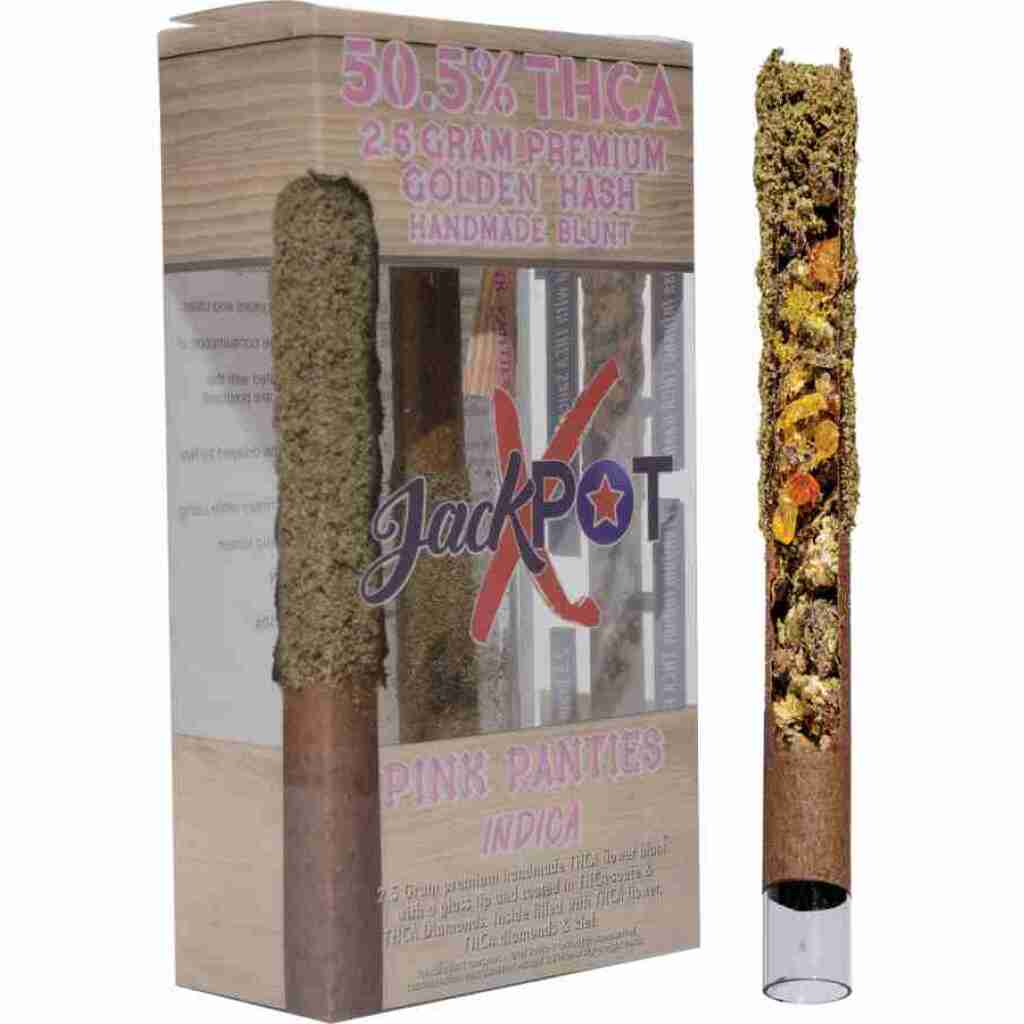 JackPotX Golden Hash THCa Pre Roll 2.5g – Pink Panties