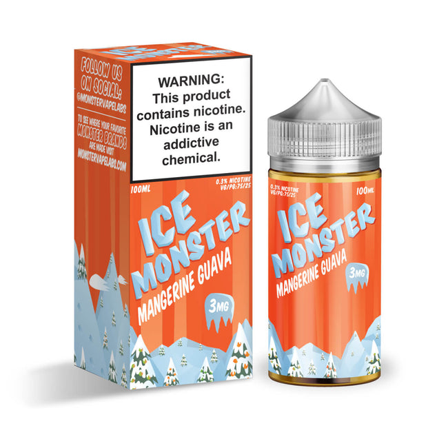 Mangerine Guava E-Juice by Ice Monster E-Liquid 100ML Best Sales Price - eJuice