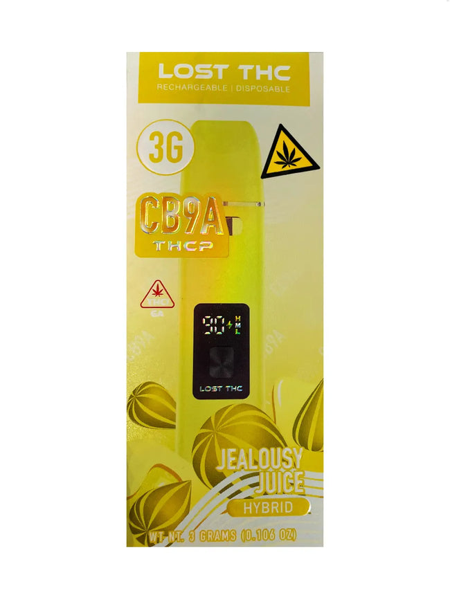 Jealousy Juice Lost THC CB9A V4 Disposable 3G
