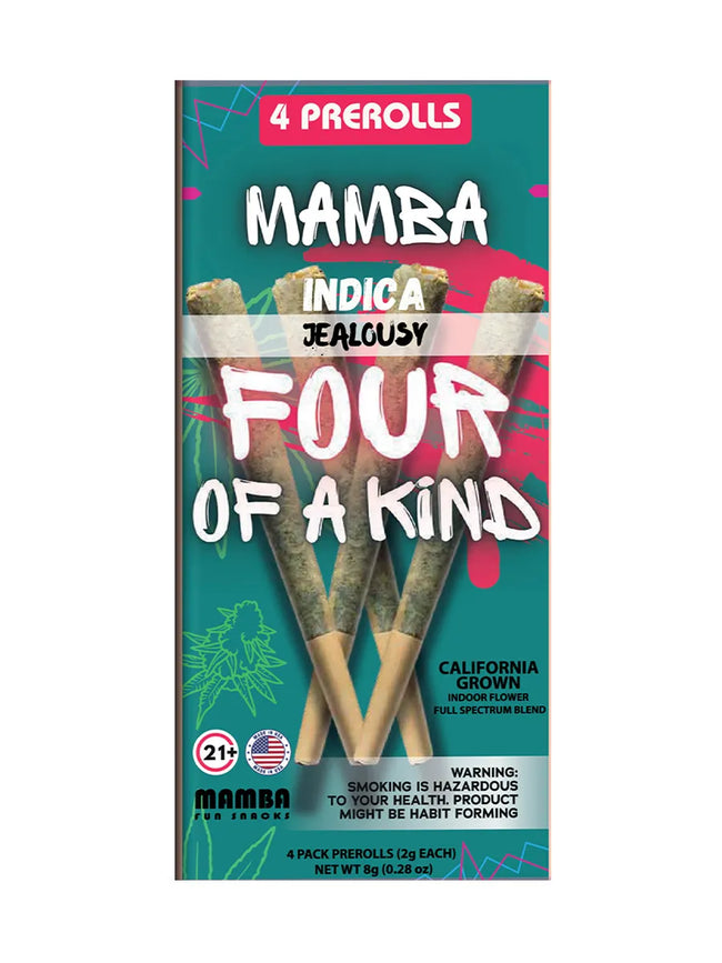 Jealousy Mamba Madness Full Spectrum Blend Pre-Roll 4ct 8G