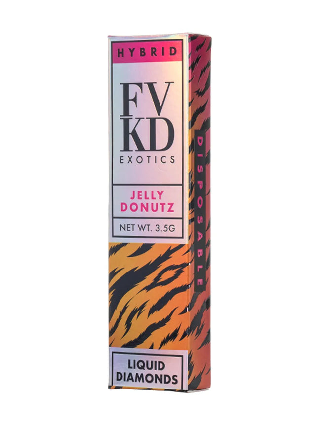 Jelly Donutz FVKD Exotics THC-A Rosin Disposable 3.5G Best Sales Price - Vape Pens