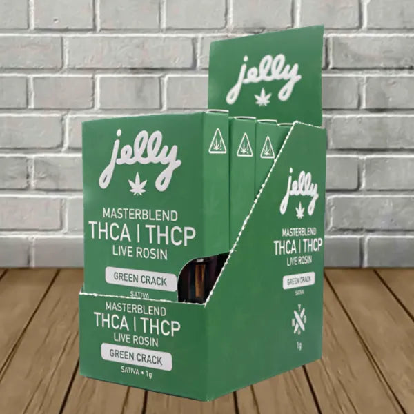 NYB Labs Jelly Live Rosin Masterblend THCa | THCP Vape Cartridge 1g