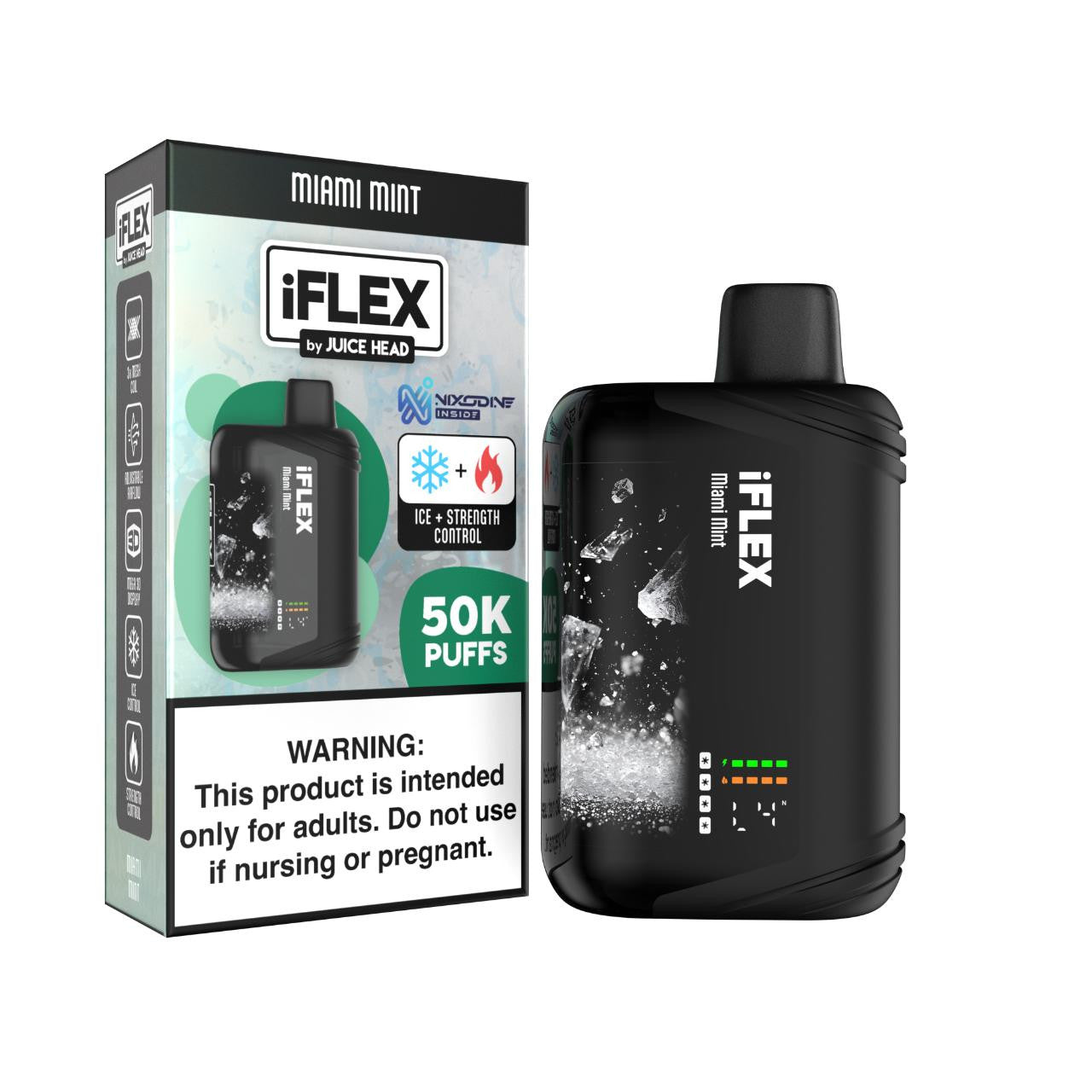 Juice Head IFlex Nixodine Disposable (50000 Puffs)