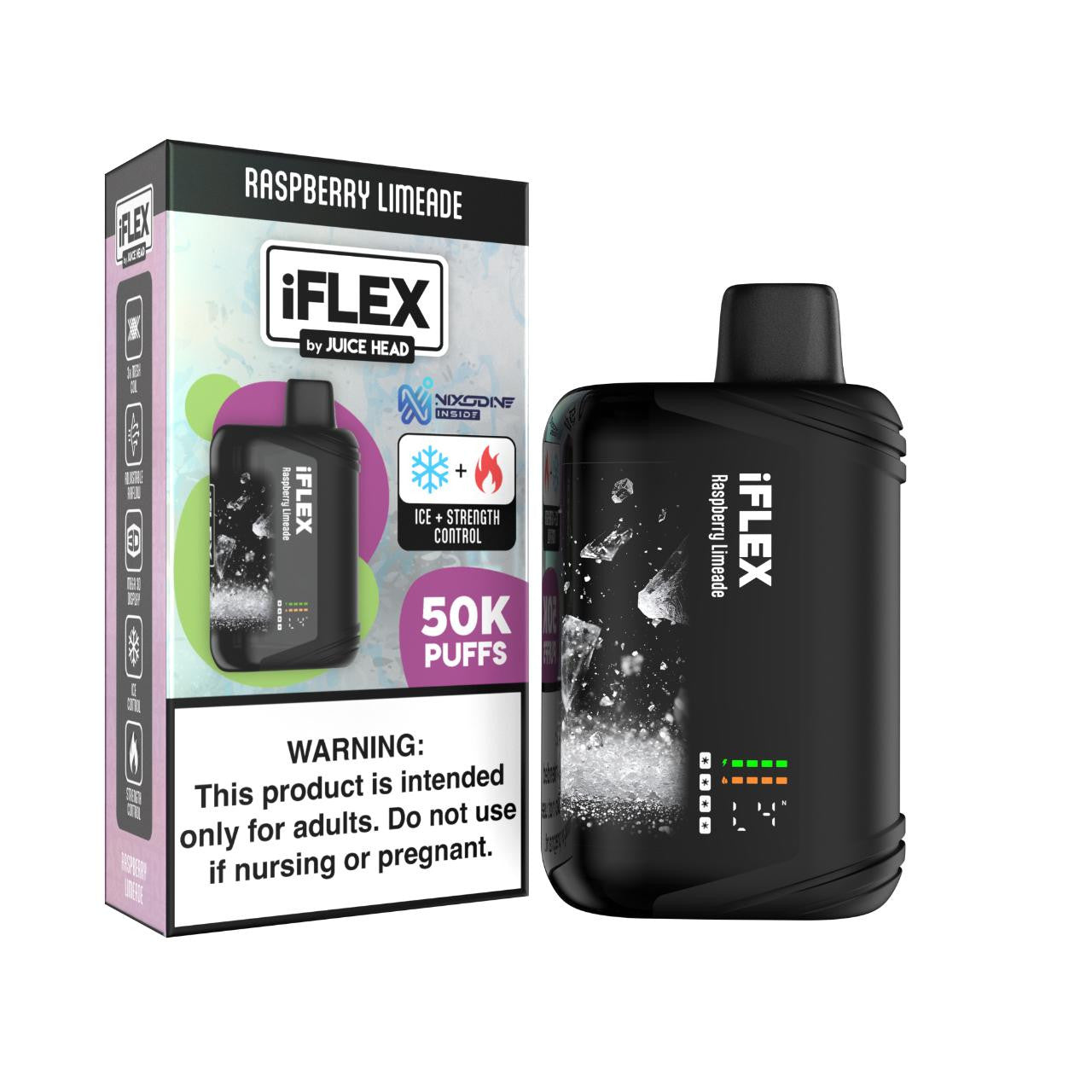 Juice Head IFlex Nixodine Disposable (50000 Puffs)