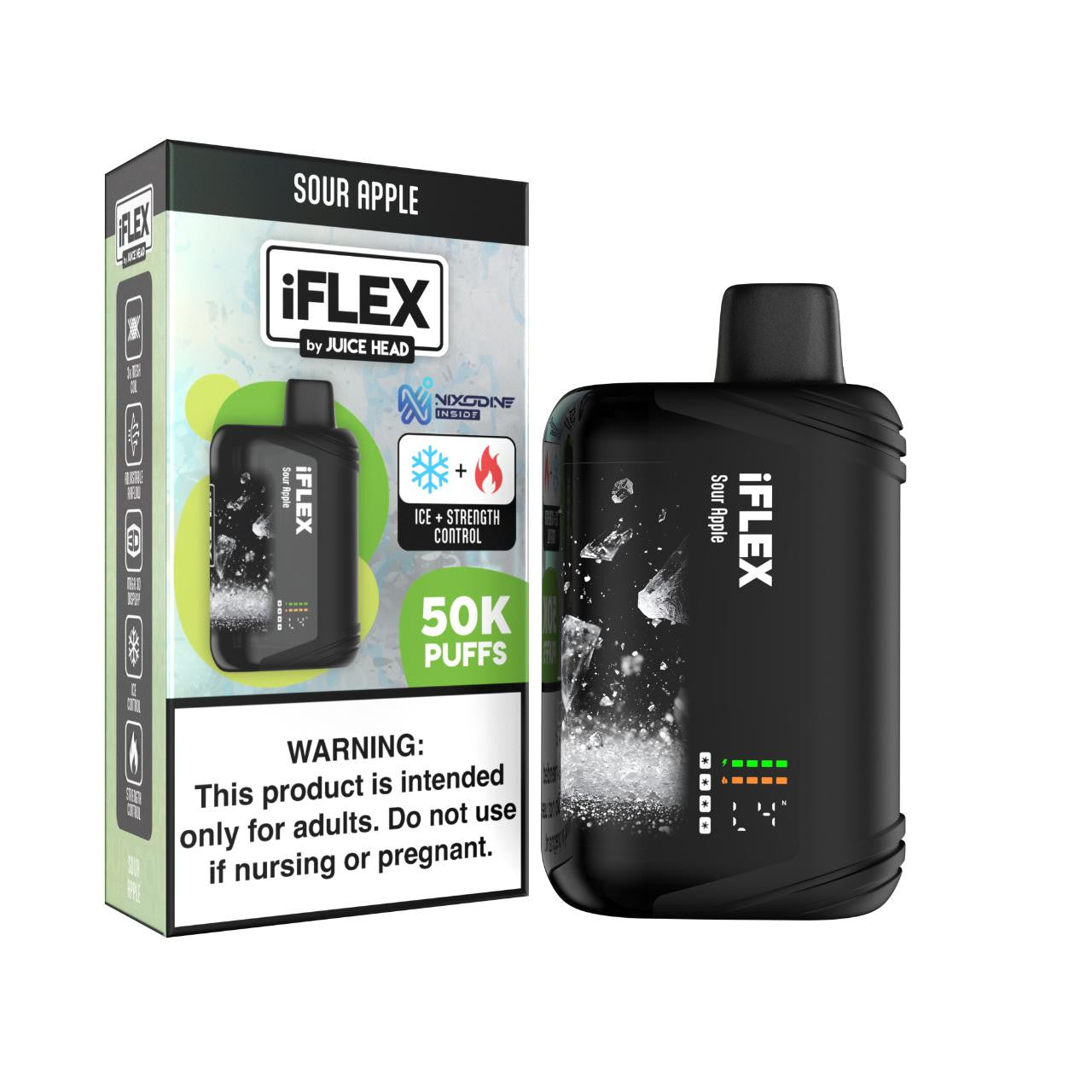 Juice Head IFlex Nixodine Disposable (50000 Puffs)