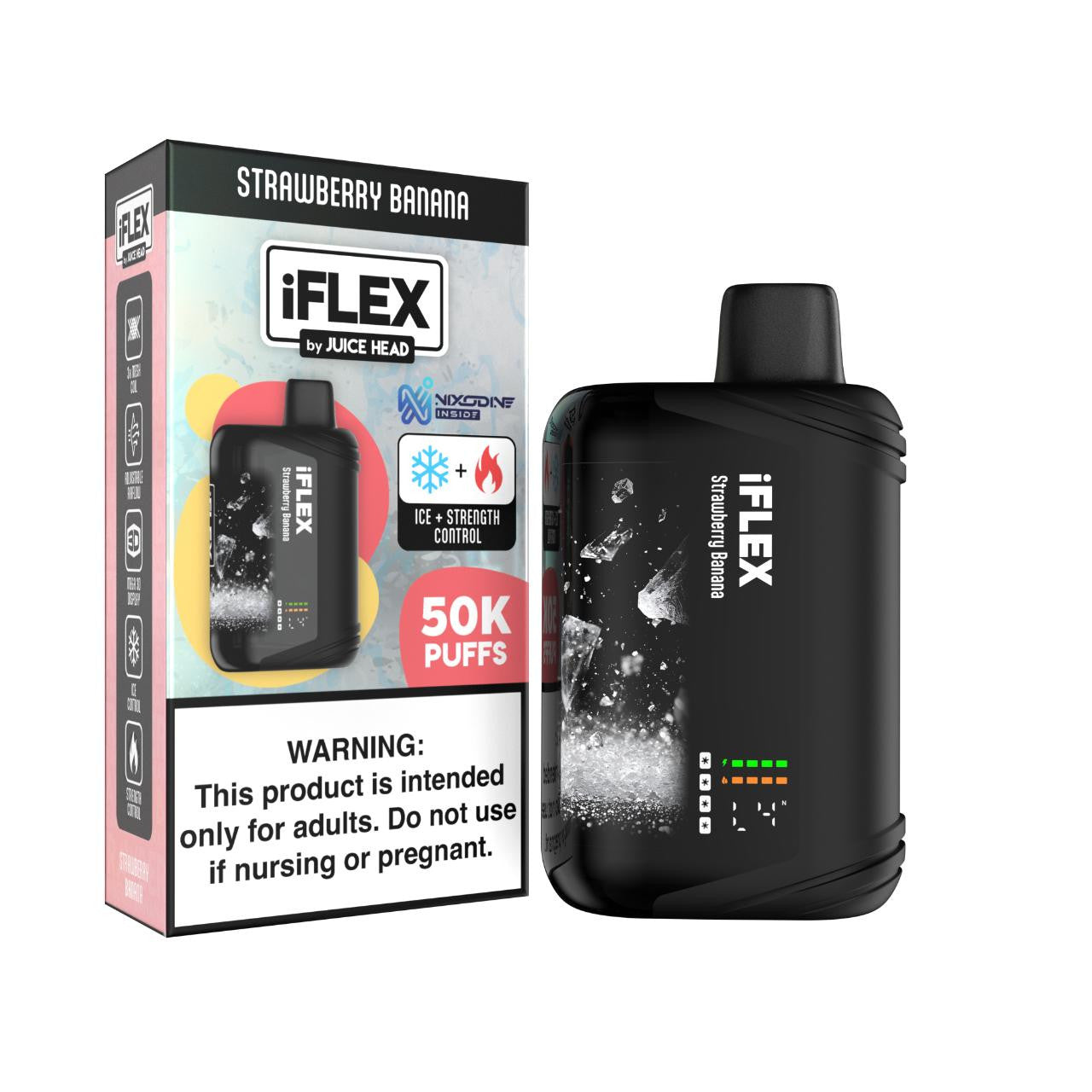 Juice Head IFlex Nixodine Disposable (50000 Puffs)