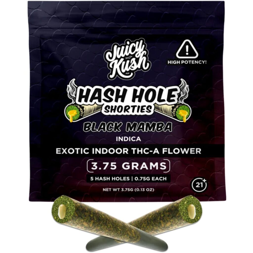 Juicy Kush THCa Hash Hole Shorties Pre-Rolls 3.75g 5ct