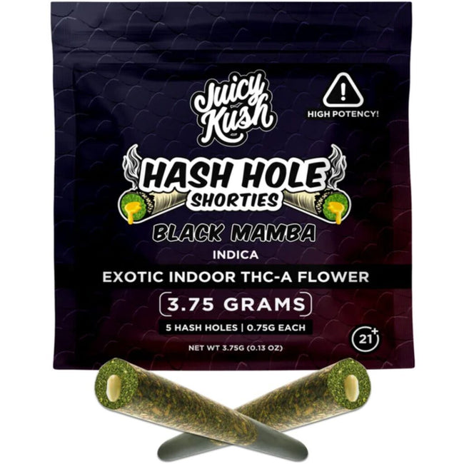 Juicy Kush THCa Hash Hole Shorties Pre-Rolls 3.75g 5ct