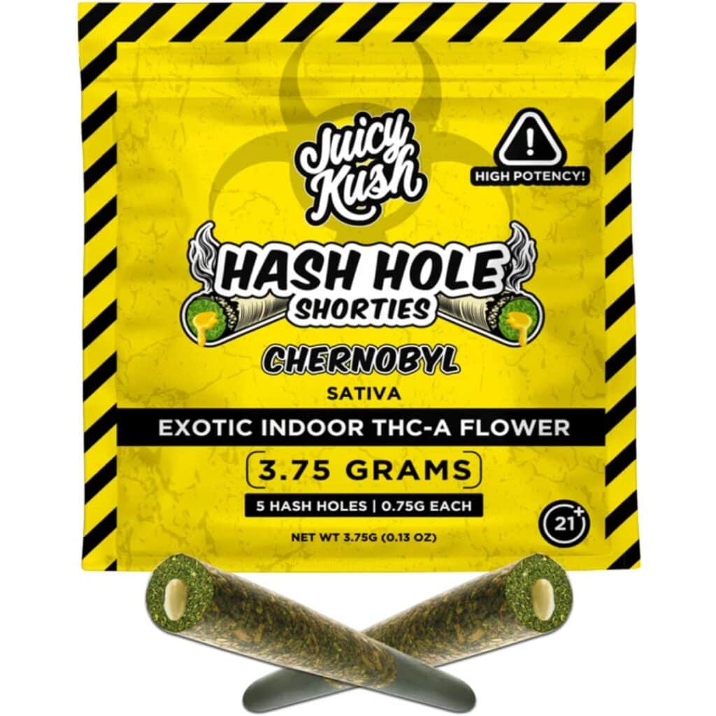 Juicy Kush THCa Hash Hole Shorties Pre-Rolls 3.75g 5ct