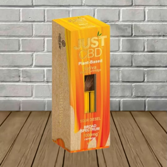 JustCBD Broad Spectrum Plant-Based Cart 1000mg