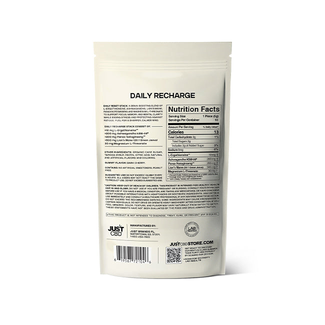 JustCBD Daily Recharge Gummies