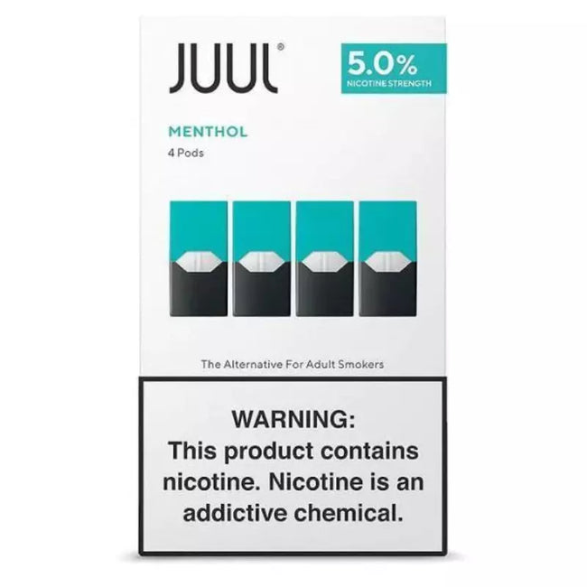 JuulPods JUUL Eliquid Replacement Pods - 4 Pack - 3% and 5% Best Sales Price -