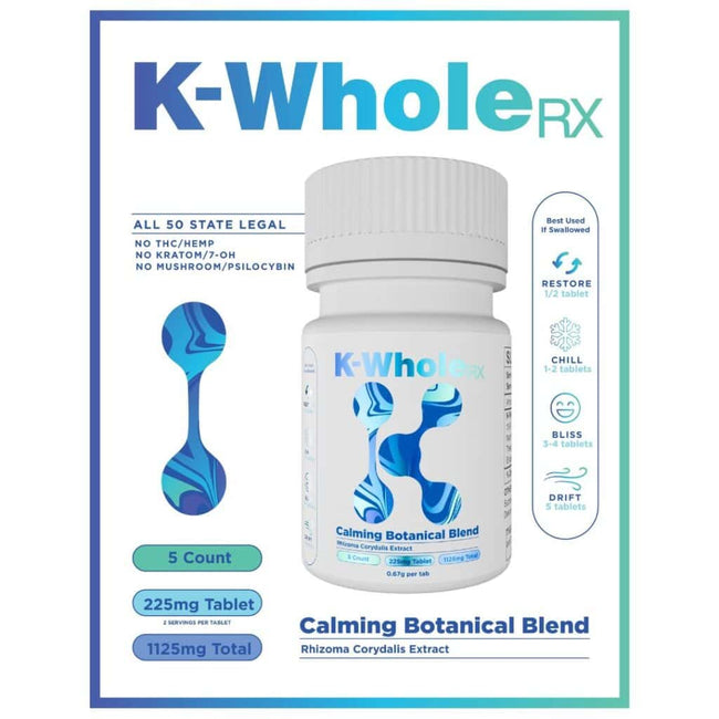 K-Whole RX Calming Botanical Blend 1125mg 5ct