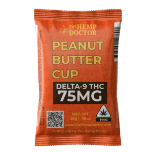 The Hemp Doctor Delta 9 Peanut Butter Cup (75mg)