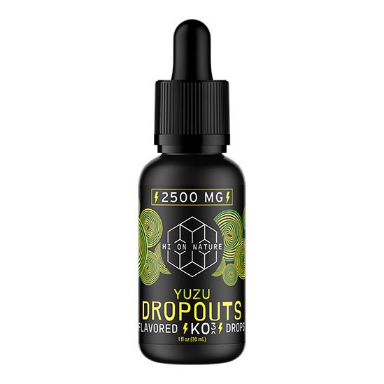 Hi On Nature 2500mg KNOCKOUT DROPOUTS - 3 FLAVORS