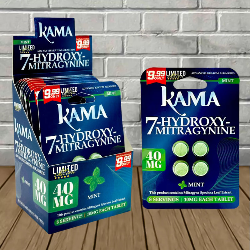 Kama Limited Edition 7-Hydroxy Chewable Tablets 40mg