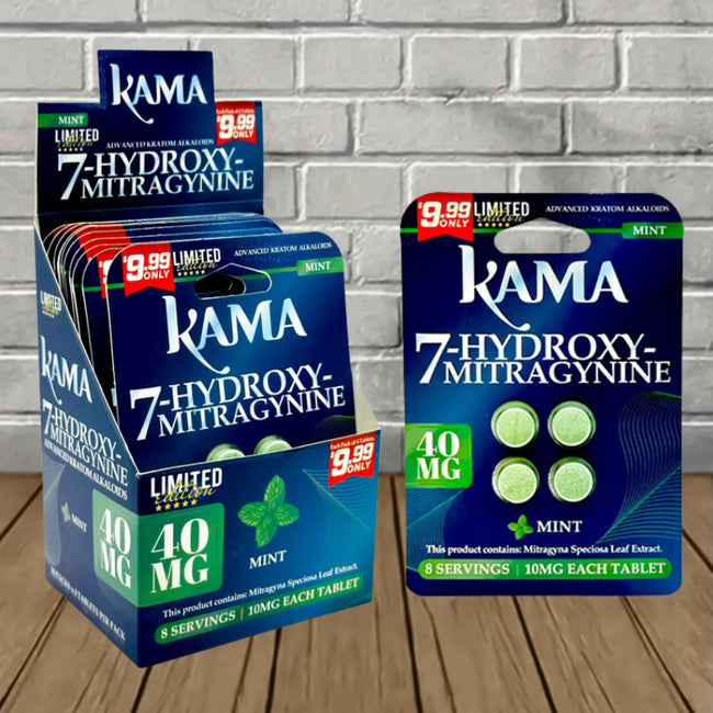 Kama Limited Edition 7-Hydroxy Chewable Tablets 40mg