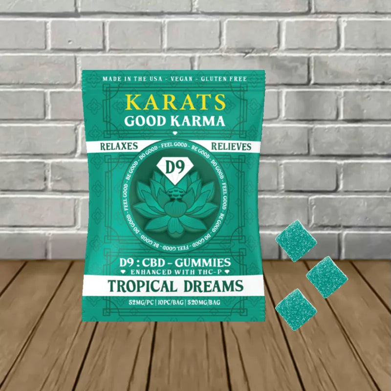 Karats Good Karma D9 + CBD Gummies 520mg