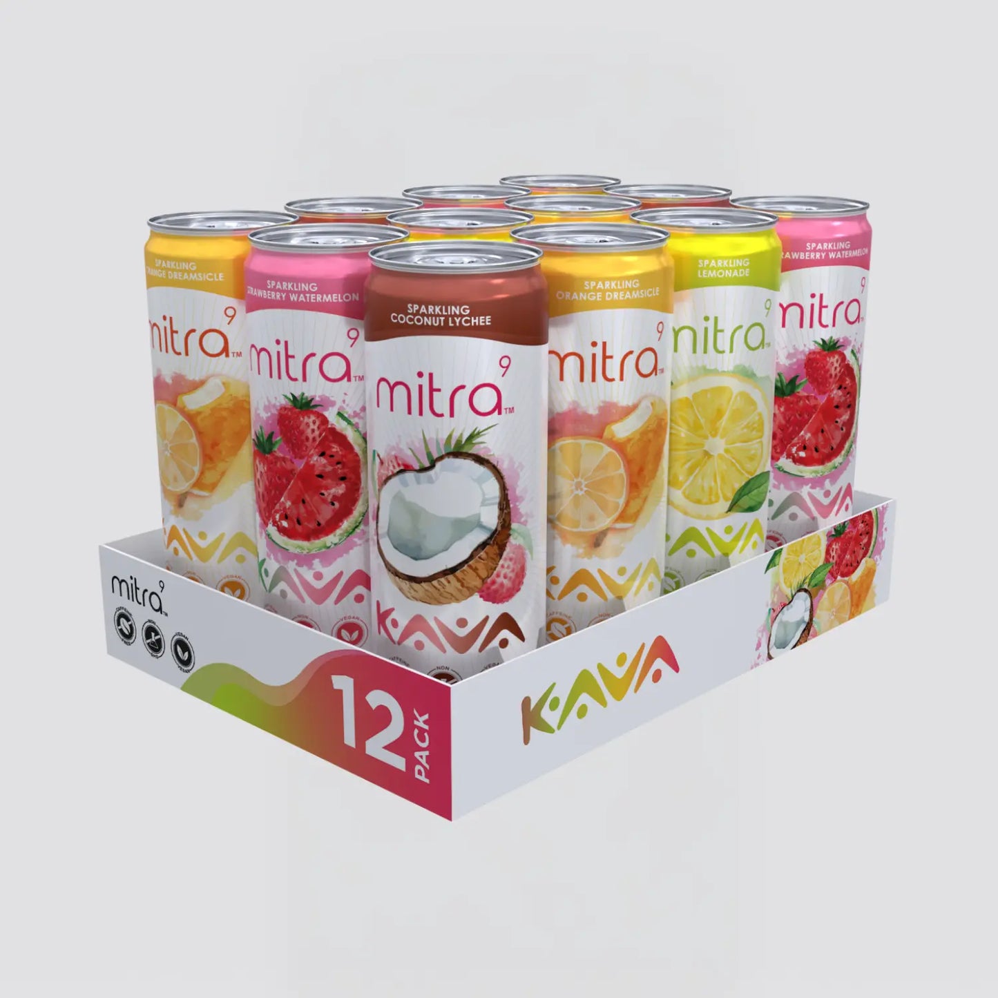 Mitra9 Variety Kava Beverages