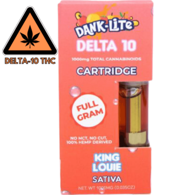 Dank Lite | Delta 10 + Delta 8 Cartridges - 1mL Best Sales Price - Vape Cartridges