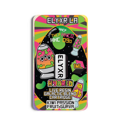 Elyxr Live Resin Galactic Blend (HHC, HHCo, THCP, HHCP, D9o) Cartridge 1 Gram (1000mg) Best Sales Price - Vape Cartridges