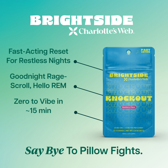 Charlotte's Web Knockout THC Gummies