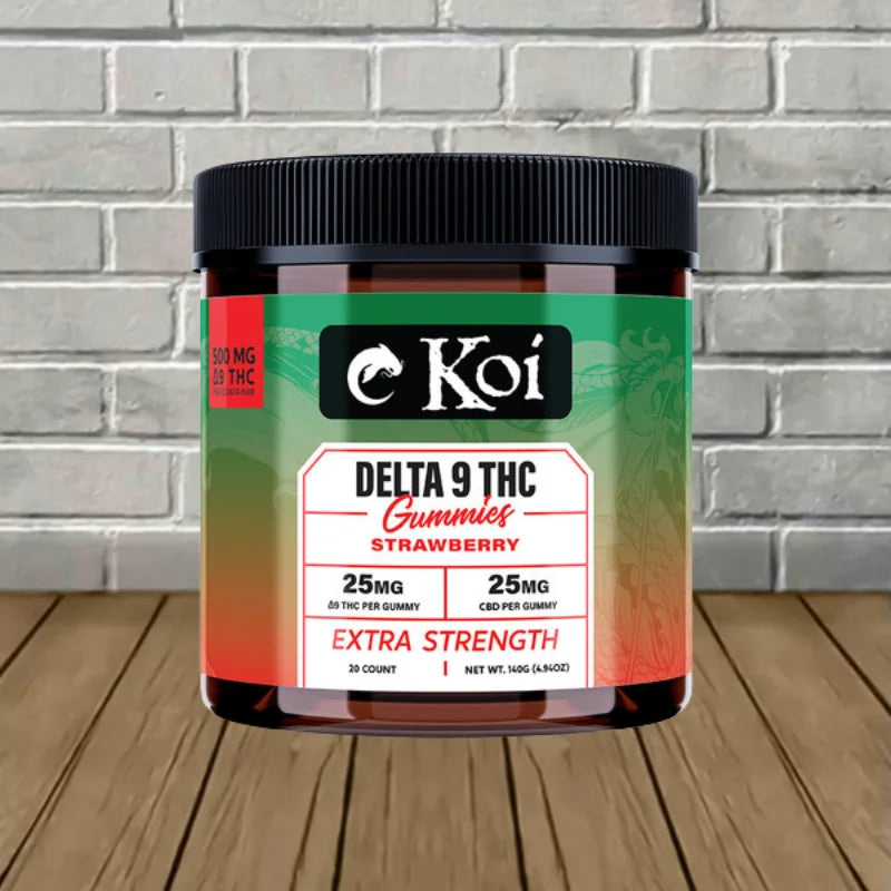 Koi Extra Strength Delta 9 THC Gummies 500mg