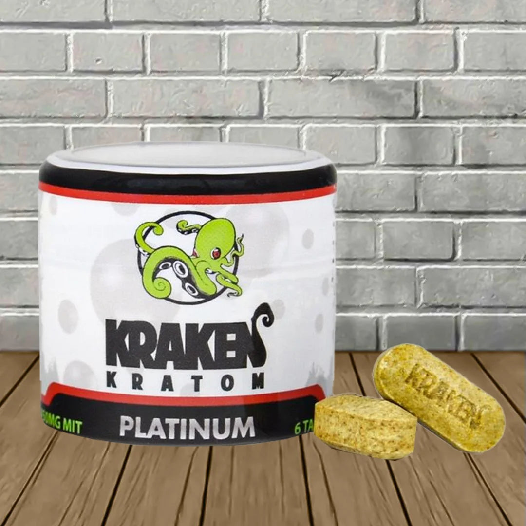 Kraken Kratom Platinum Extract Tablets 6ct Best Sales Price - Edibles