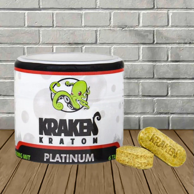 Kraken Kratom Platinum Extract Tablets 6ct Best Sales Price - Edibles