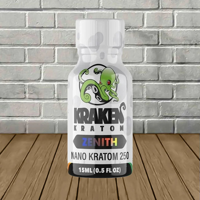 Kraken Kratom Zenith Nano 250 Liquid Extract Shot 15ml Best Sales Price - Edibles
