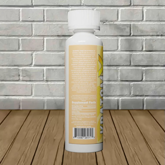 KratomX Kratom + Caffeine Liquid Extract Shot 2oz