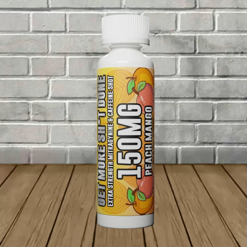 KratomX Kratom + Caffeine Liquid Extract Shot 2oz