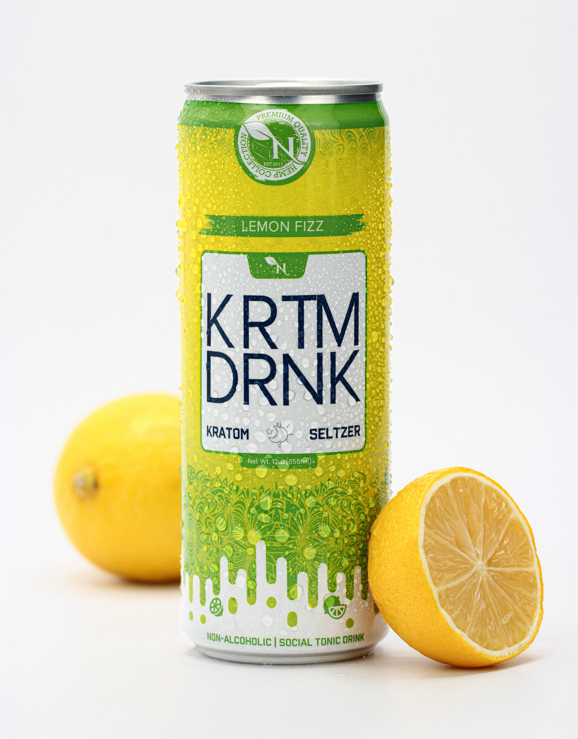 KRATOM BEVERAGE - LEMON FIZZ - 80MG - 4 PACK