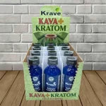 Krave Botanicals Kava + Kratom Liquid Extract Shot 2oz