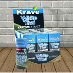 Krave Botanicals White Thai Kratom Extract Shot