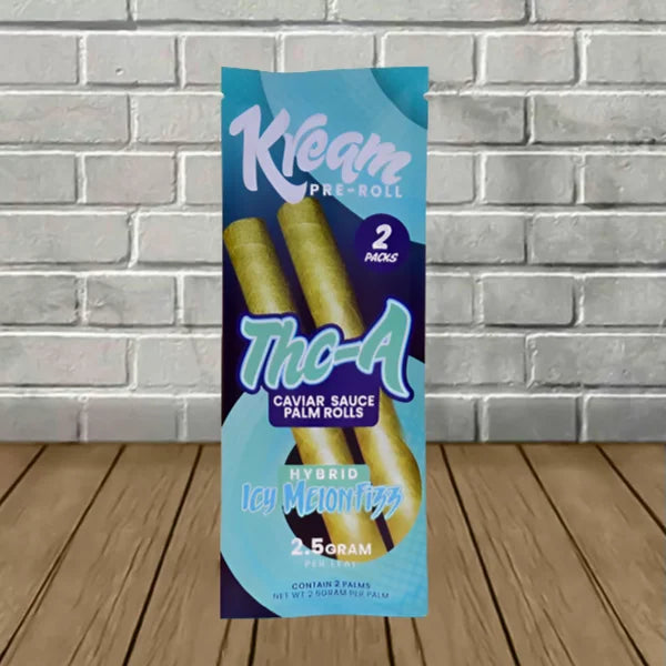 Kream Caviar Sauce Palm Leaf THCa Pre-rolls 5g