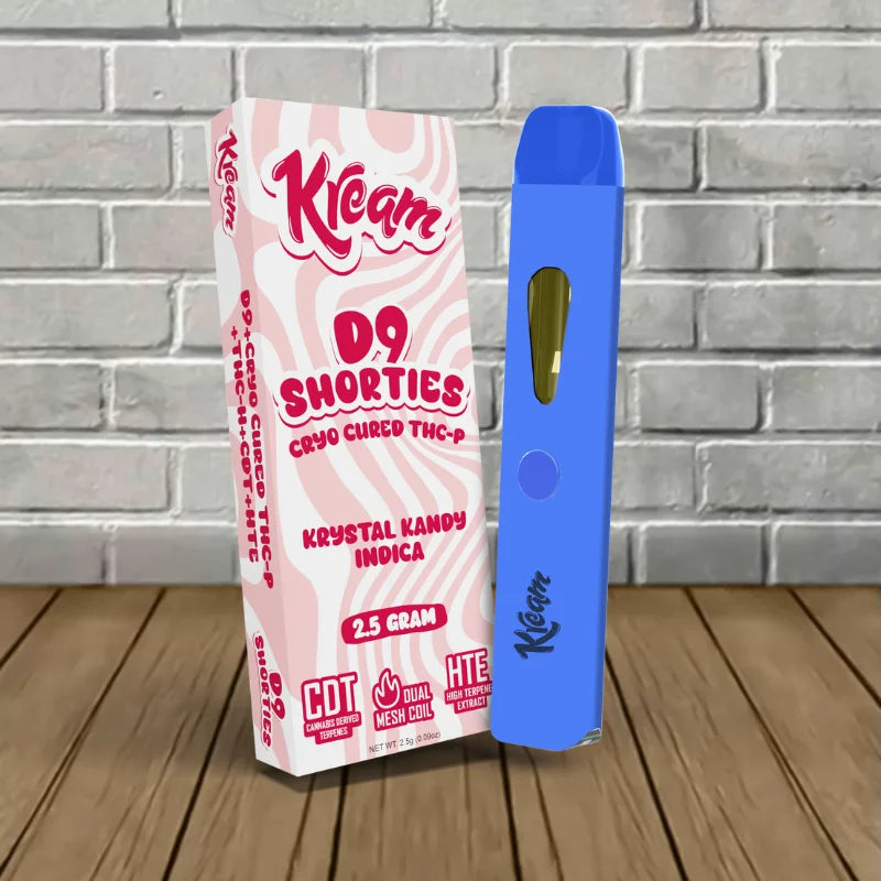 Kream D9 Shorties Cryo Cured THC-P Disposable Vape 2.5g