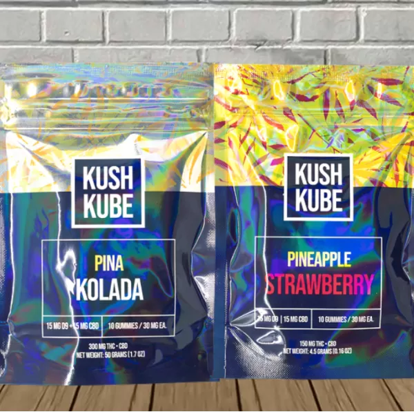 Kush Kube Delta 9 THC Gummies 300mg