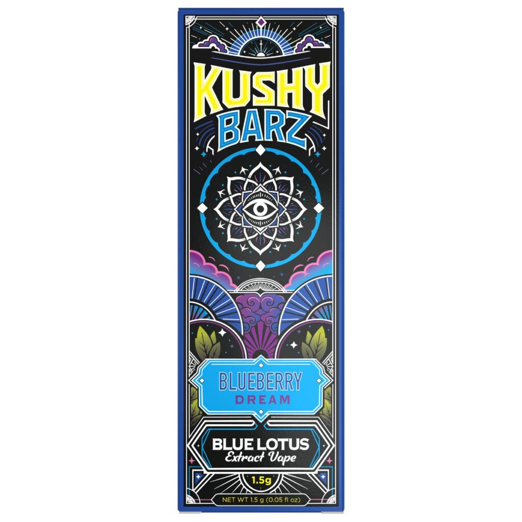 Kushy Barz Blue Lotus Disposable 1.5g Best Sales Price - Vape Pens